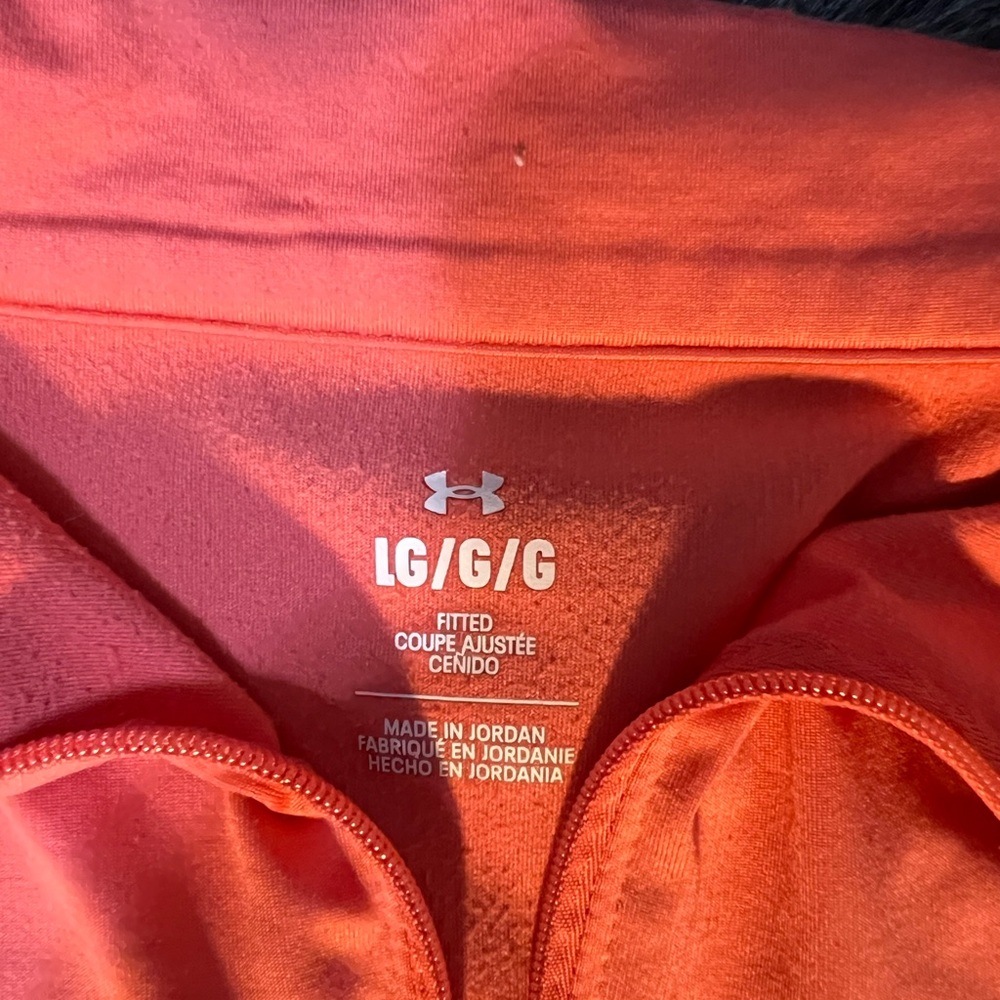 Under Armour Pink Long Sleeve Pullover - Picture 3 of 3